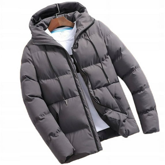 Men's Winter Cotton Clothing Fashion Handsome Short Cotton Jacket Slim Trend Cotton Jacket