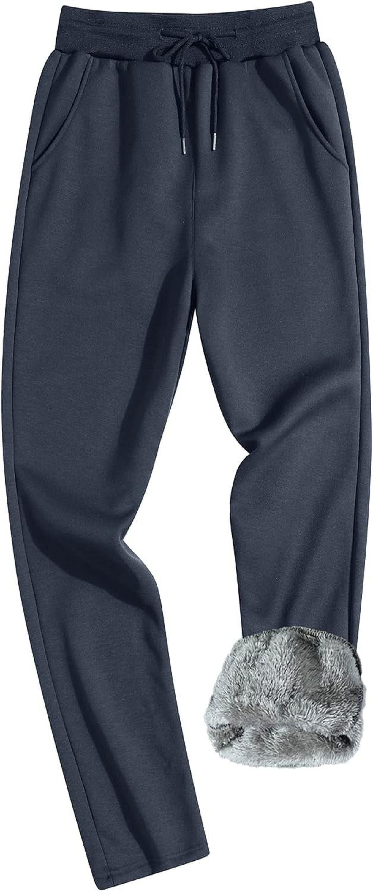 Sherpa fleece joggers new arrivals