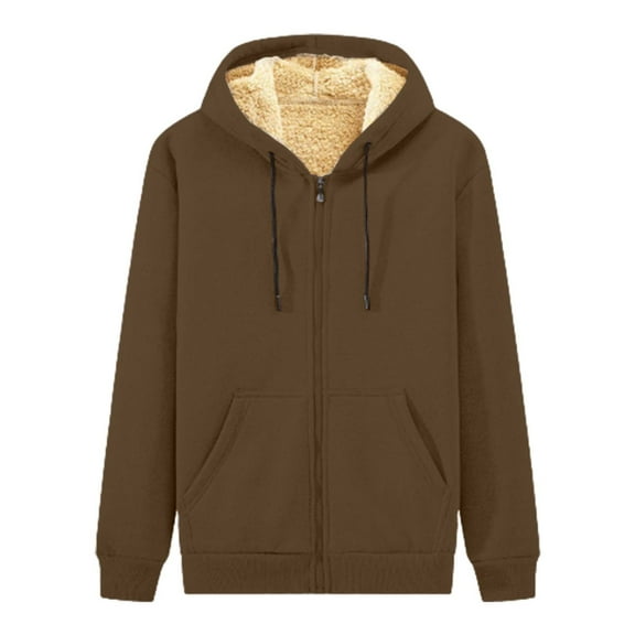 Men's Winter Hooded Sweatshirt and Jogger Pants Casual Sportswear Set Fashionable Thick Lamb Coat Suit Oversized Pullover Long Sleeve Crewneck Casual Tops