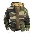 thumbnail image 1 of Men's Winter Down Jacket with Adjustable Hood, Insulated and Waterproof Shell, Ultra Warm and Windproof Protection, Perfect for Outdoor Sports, Hiking, and Christmas Holiday Gifts,Camouflage,XL, 1 of 3