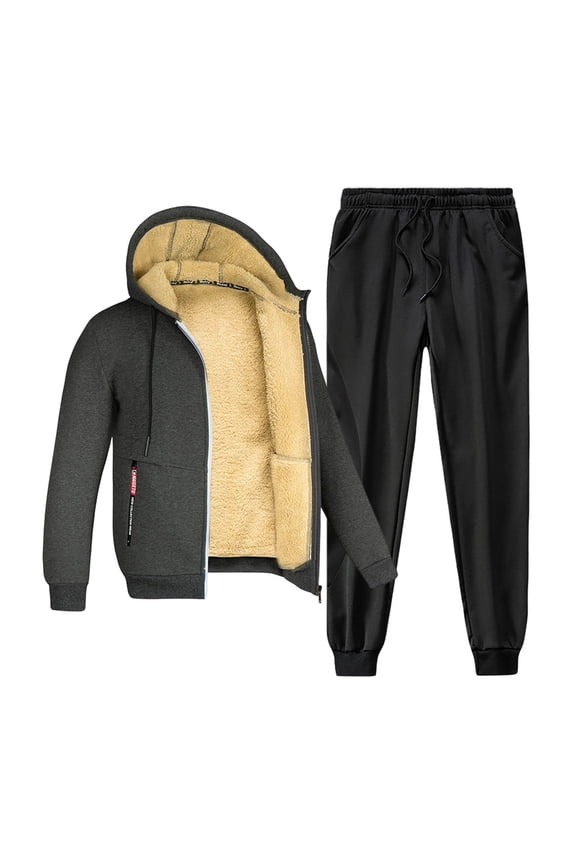 Men's Winter Jacket Hooded Warm Soft Lightweight Outdoor Running Jogging Active Coat