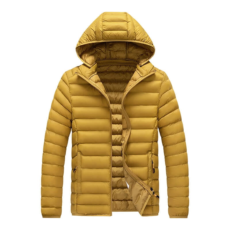 Men's Winter Jacket Slim Fit Lightweight Multi-Color Down Jacket ...