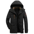 thumbnail image 1 of Men's Winter Jacket Thick Insulated Casual Coat with Pockets for Outdoor Activities and Daily Wear, 1 of 3
