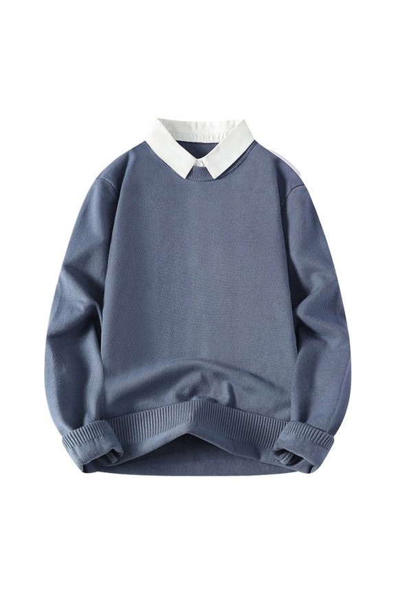 Men's Winter Jacquard Sweater Coat Thickened Knitwear Warm Casual Outwear Stylish Comfortable Durable Soft Fabric