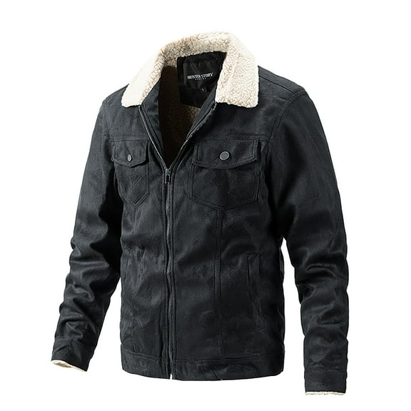 Men's Winter Lightweight Bomber Jackets Water Resistant Fall Casual Windbreakers Quilted Full Zip Windproof Work Coats Solid Color Casual Loose Fitting Long Sleeved Hooded Jacket Hoodless Jackets