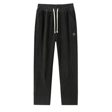 Men's Winter Pants Men's Lounge Pants Trouser Bottom Sherpa Lined Sweatpants Active Running Jogger Pants Jogger Sweatpants with Pocket and Drawstring Casual Pants for Men Trouser