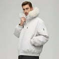 thumbnail image 1 of Men's Winter Ski Jacket Insulated Snowboard Jackets Parkas (White XL), 1 of 6