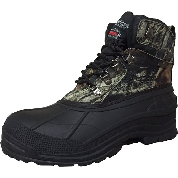 Men's Winter Snow Boots Camouflage Thermolite Insulated Hunting Shoes