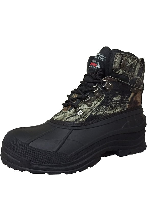 Men's Winter Snow Boots Camouflage Thermolite Insulated Hunting Shoes