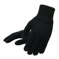 thumbnail image 1 of Men's Winter Solid Color Knitted Warm Gloves With Touch Screen Stylish Comfy Mittens, 1 of 3