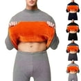 thumbnail image 1 of Men's Winter Thermal Underwear Set, Ultra-Thick Fleece Long Sleeve Top and Pants, Warm and Cozy Base Layer For Extreme Cold Weather Protection,Navy,3XL, 1 of 5