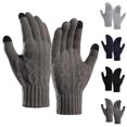 thumbnail image 1 of Men's Winter Touchscreen Gloves WSBDENLK Protection From Cold Outdoor Keep Warm Gloves, 1 of 7
