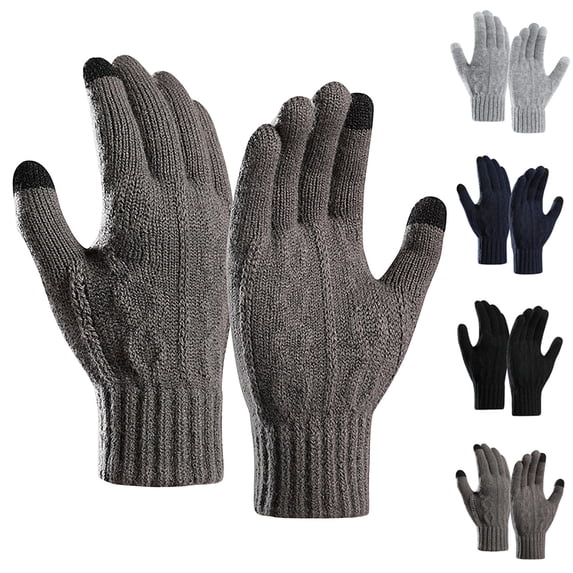 Men's Winter Touchscreen Gloves WSBDENLK Protection From Cold Outdoor Keep Warm Gloves