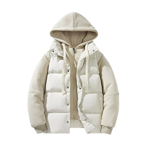 Men's Winter Two Padded Jacket Warm Padded Jacket
