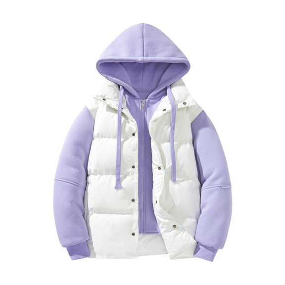 Men's Winter Two Padded Jacket Warm Padded Jacket