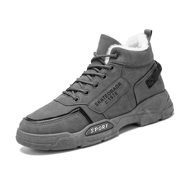 Men's Winter Warm Boots Slip Resistant WearResistant Plush Inner