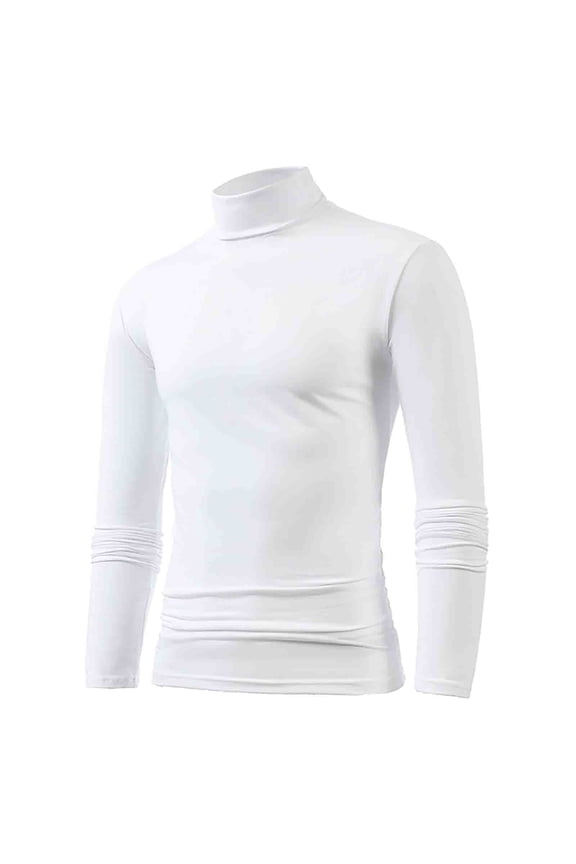 Men's Winter Warm High - Collar Thermal Underwear - Soft, Breathable, Lightweight, for Daily & Various Occasions