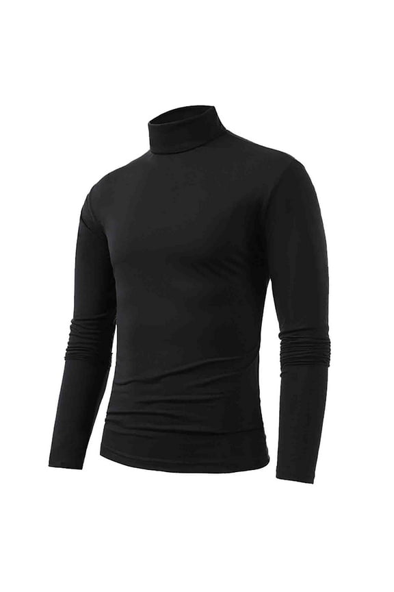Men's Winter Warm High Collar Thermal Underwear - for Daily and Outdoor Wear