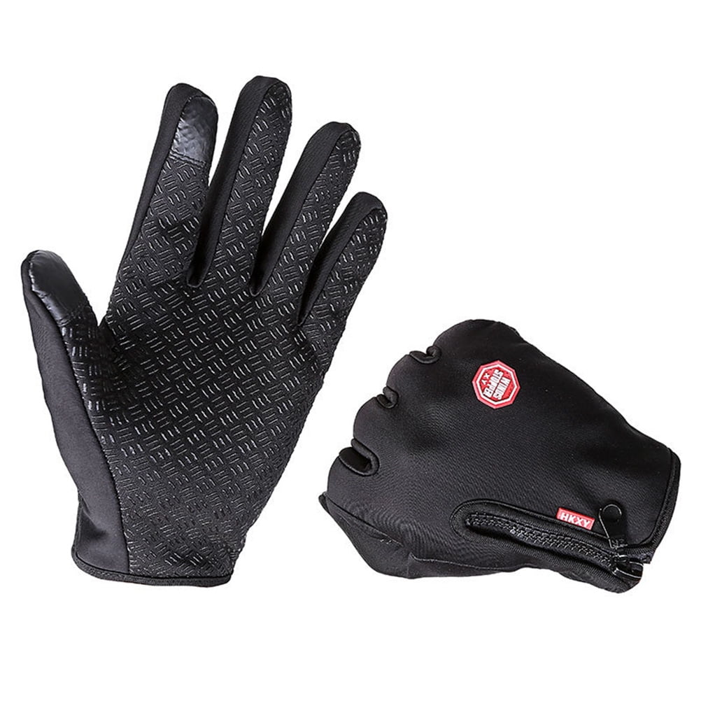 Men's Winter Warm Windproof Waterproof Warm Touch Screen Usable Gloves