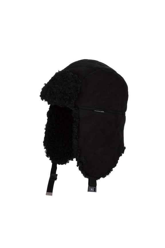 Men's Winter Windproof Faux Shearling Earflap Hat - Suitable for Skiing, Snowboarding, and Outdoor Activities, Adjustable Warm Headwear, Men's Winter Hat, Men's Hat