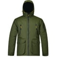 thumbnail image 1 of Men’s Winter Work Jacket Waterproof Hooded Insulated Coat Parka Outerwear, 1 of 7