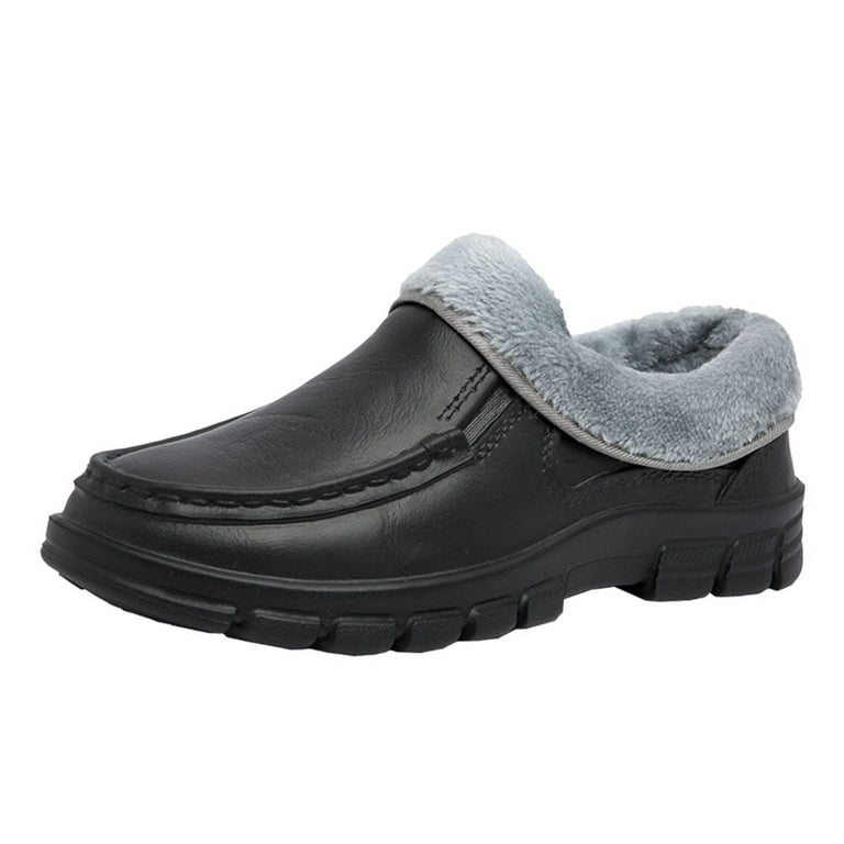 Men s Winters Manager Slip On Memory Foam Slip Resistant Oil Resistant Non Marking Comfort Dress Work Shoes Wide Available Walmart