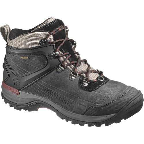 Men's Wolverine® Impact Waterproof Suede Hiking Boot (8.5 EW in Grey)