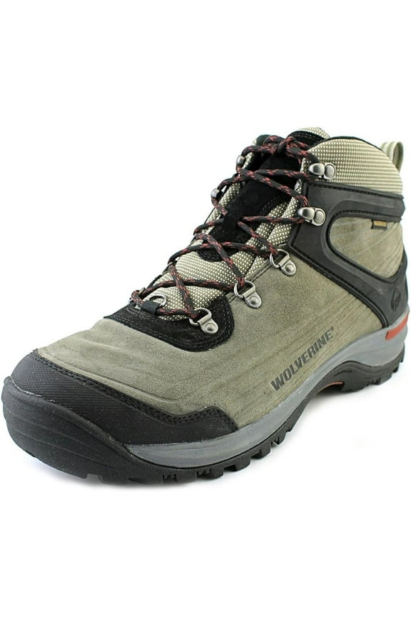 Men's Wolverine Impact Waterproof Suede Hiking Boot 8 EW in Grey