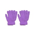 thumbnail image 1 of Men's Women's 2 Pairs Warm Winter Fuzzy Cozy Gloves, 2 Set Lavender, 1 of 4