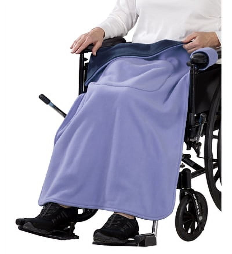 Men’s & Women’s Adaptive Microfibre Polar Fleece Wheelchair Blanket
