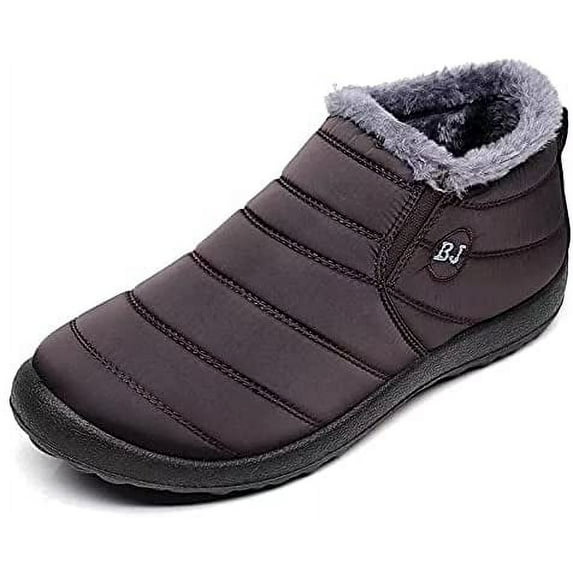 Men's Women's Anti Skid Warm Snow Shoes for Winter Outdoor Walking