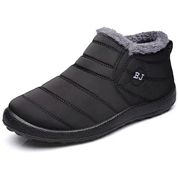 Men's Women's Anti Skid Warm Snow Shoes for Winter Outdoor Walking