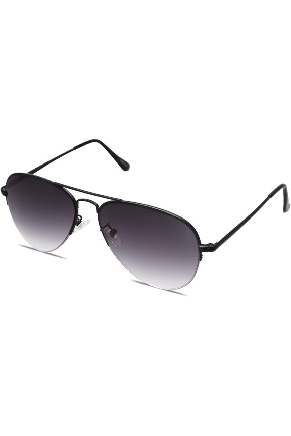 Men's Women's Aviator Sunglasses, Classic Semi Metal Frame INSPIRATION SJ1106