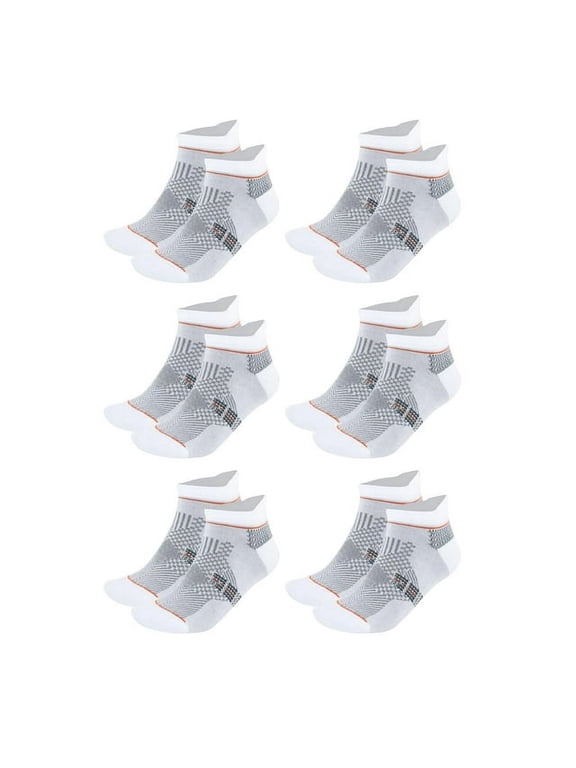 Bamboo Ankle Socks for Men and Women 6-Pack