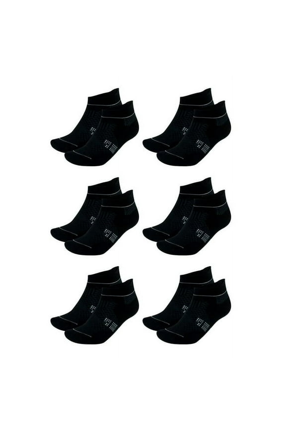 Men's  Women's Bamboo Ankle Socks 6-Pack