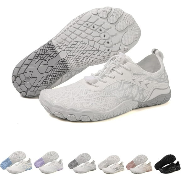 Men's and Women's Beach Hiking Fitness Shoes – Waterproof EVA Comfort Insole, Non-Slip Rubber Sole, Lightweight Couple Style Sneakers for Outdoor Activities