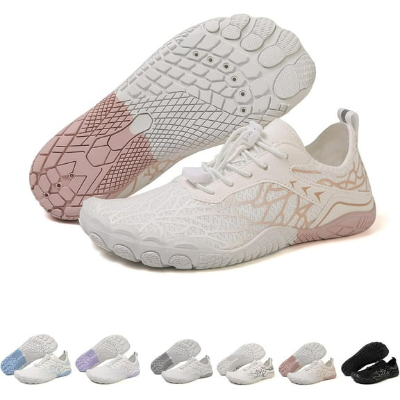 Men's and Women's Beach Hiking Fitness Shoes – Waterproof EVA Comfort Insole, Non-Slip Rubber Sole, Lightweight Couple Style Sneakers for Outdoor Activities