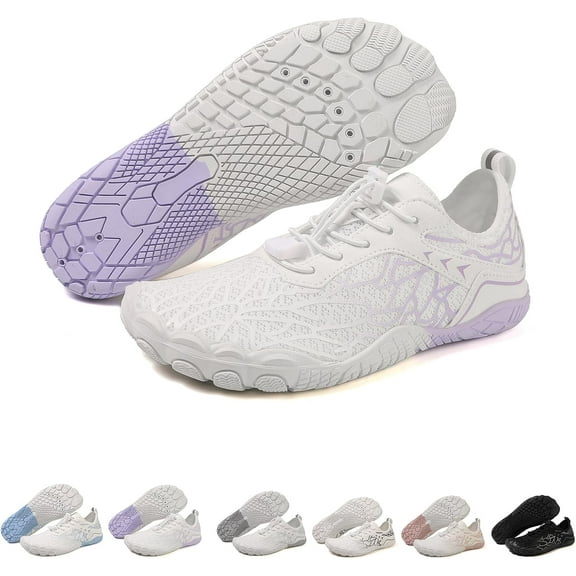 Men's and Women's Beach Hiking Fitness Shoes – Waterproof EVA Comfort Insole, Non-Slip Rubber Sole, Lightweight Couple Style Sneakers for Outdoor Activities