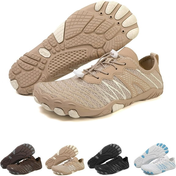 Men's and Women's Beach Hiking Fitness Shoes – Waterproof EVA Comfort Insole, Non-Slip Rubber Sole, Lightweight Couple Style Sneakers for Outdoor Activities