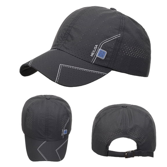 Men's and Women's Breathable Baseball Cap, Moisture Wicking Sport Hat with Adjustable Snapback, Sun Protection for Mountain Climbing, Beach Activities and Outdoor Sports