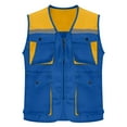 thumbnail image 1 of Men’s Women's Breathable Fishing Vest Summer Lightweight Safari Travel Cargo Vest Outdoor Work Vests Multi Pockets, 1 of 6