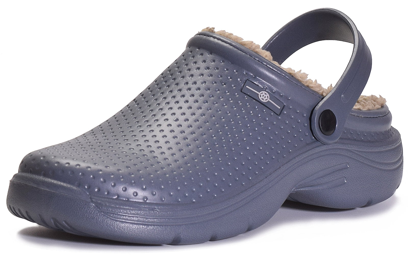 Men s Women s Clogs Waterproof Fleece Lined Winter Slippers