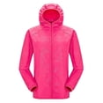 thumbnail image 1 of Men's And Women's Fashion Casual Outdoor Sports Sun Clothes Light Breathable Skin Comfortable Long Sleeve Cardigan Solid Color Zipper Coat Woman Jacket plus Coat Trench Oversized Coat Women Coat And, 1 of 6