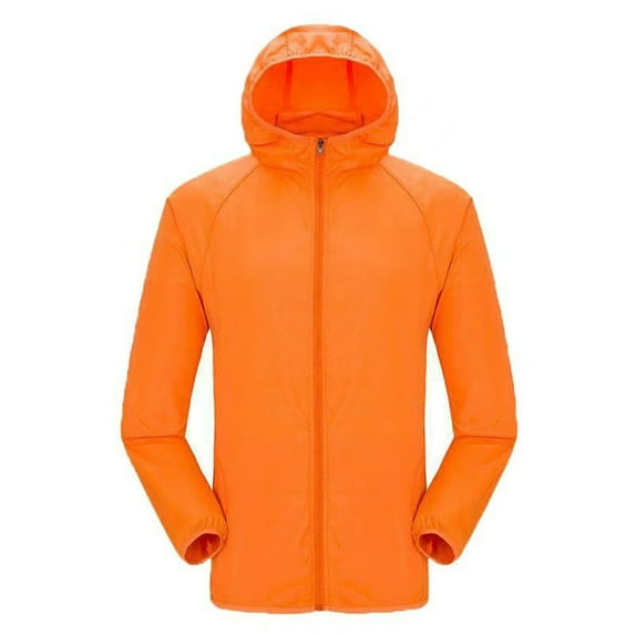 Men's And Women's Fashion Casual Outdoor Sports Sun Clothes Light Breathable Skin Comfortable Long Sleeve Cardigan Solid Color Zipper Coat Woman Jacket plus Coat Trench Oversized Coat Women Coat And