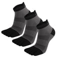 thumbnail image 1 of Men's & Women's Five-Toe Sports Socks – Running Socks with Arch Support, Breathable & Moisture-Wicking Ankle Socks, 1 of 8
