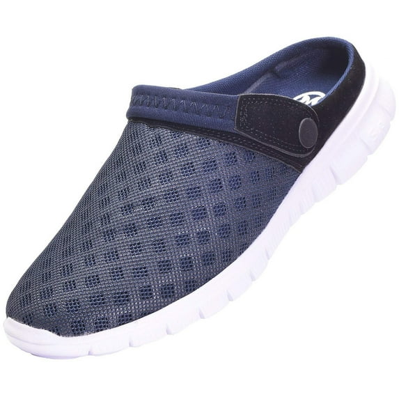 Men's Women's Garden Clogs Summer Sandals Mesh Slippers Beach Shoes Lightweight Comfy Breathable Outdoor Indoor 14 Women/ 13 Men