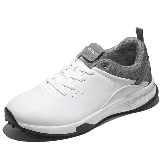 Men's Women's Golf Shoes Lightweight Waterproof Spikeless Golf Footwear with Non-Slip Outsole for All-Day Comfort
