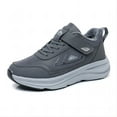 thumbnail image 1 of Men's Women's Hiking Shoes Waterproof Lightweight Fleece-Lined Sneakers Non-Slip Comfort Soft Sole Cotton Casual Shoes Gray 9 Women/8.5 Men, 1 of 7