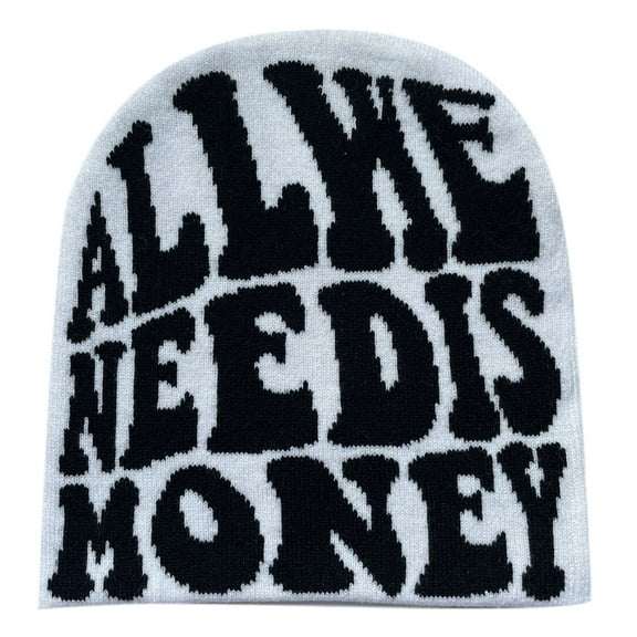 Men's And Women's Jacquard Hat Letter Hat Warm Adult Knitted Hat Hat Covers Ears Windproof Cap Women Knit Hat with Ear Whiplash Hat Canvas Trapper Hat Winter Men Hat Womens Winter Clothes Mens Cold