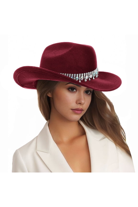 Men's And Women's Jazz Top Hat Western Cowboy Flash Bride Hat European And Holiday Crazy Top Hat Gravely Hat Engaged Floppy Hat Summer Dress Hat Deaconess Hat Winery Hats for Women Birding Hats for
